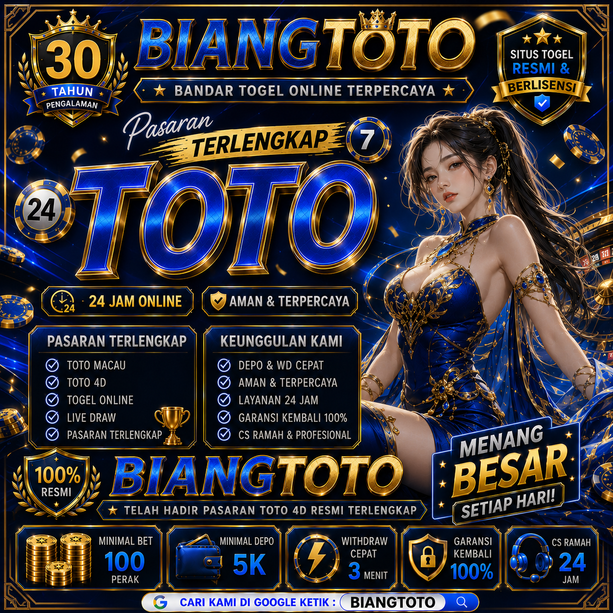 BIANGTOTO Terbaru Hari Ini Situs Resmi Terpercaya