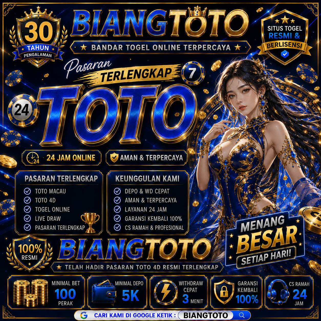BIANGTOTO Terbaru Hari Ini Situs Resmi Terpercaya